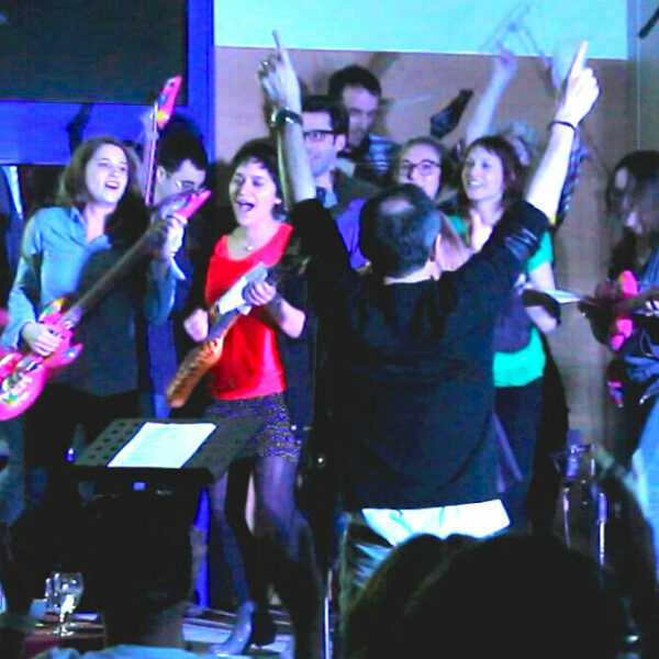 Team building musical, réécriture de paroles, Agence team building