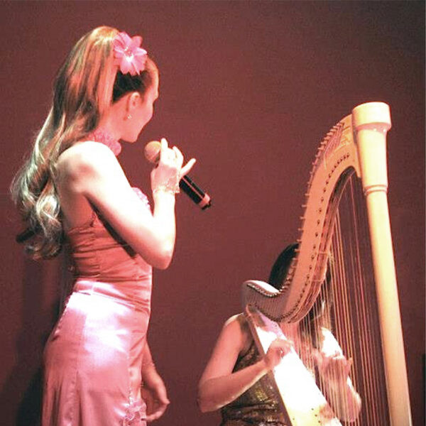 Animation musicale, harpe, chant, classique, chanson française, pop