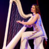 Animation musicale, harpe, show privé, chanson française, pop